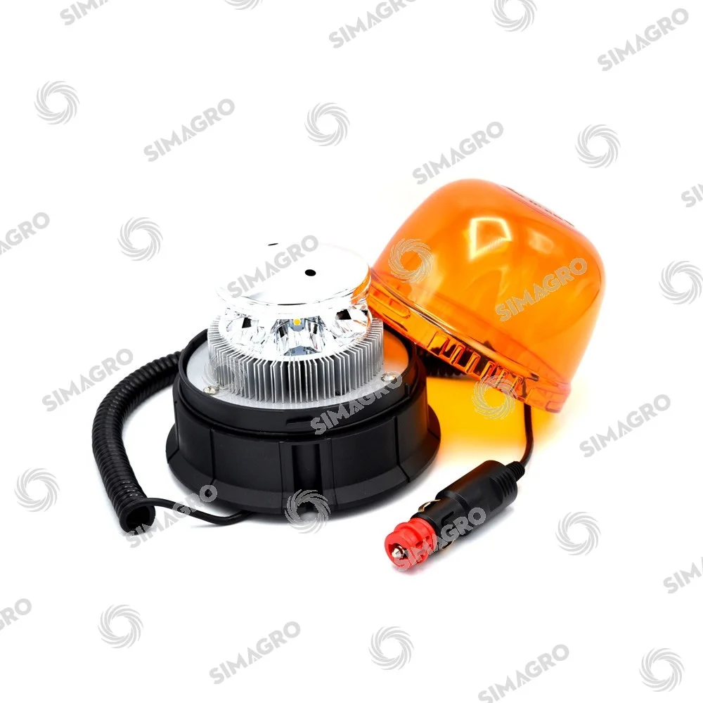 Faro giratorio con ventosa e imán mini LED de alto brillo - Imagen 2