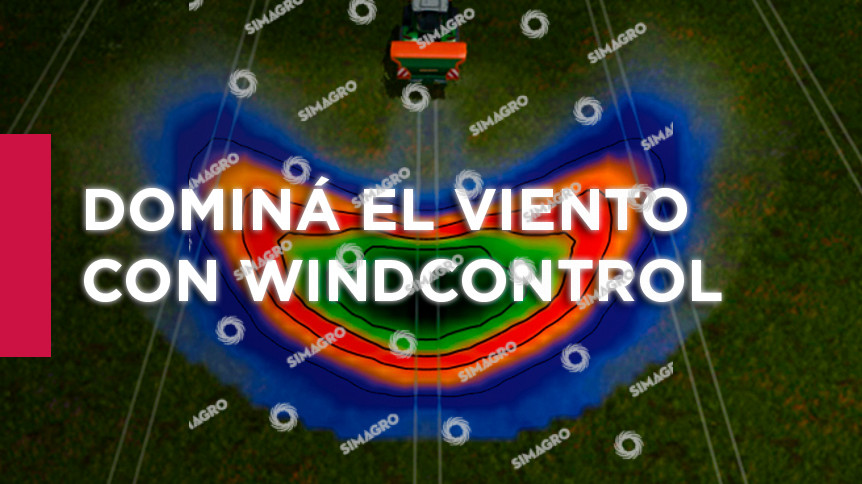 Fertilizacion precisa con AMAZONE Wind Control Control de Viento Fertilizadora, Urea
