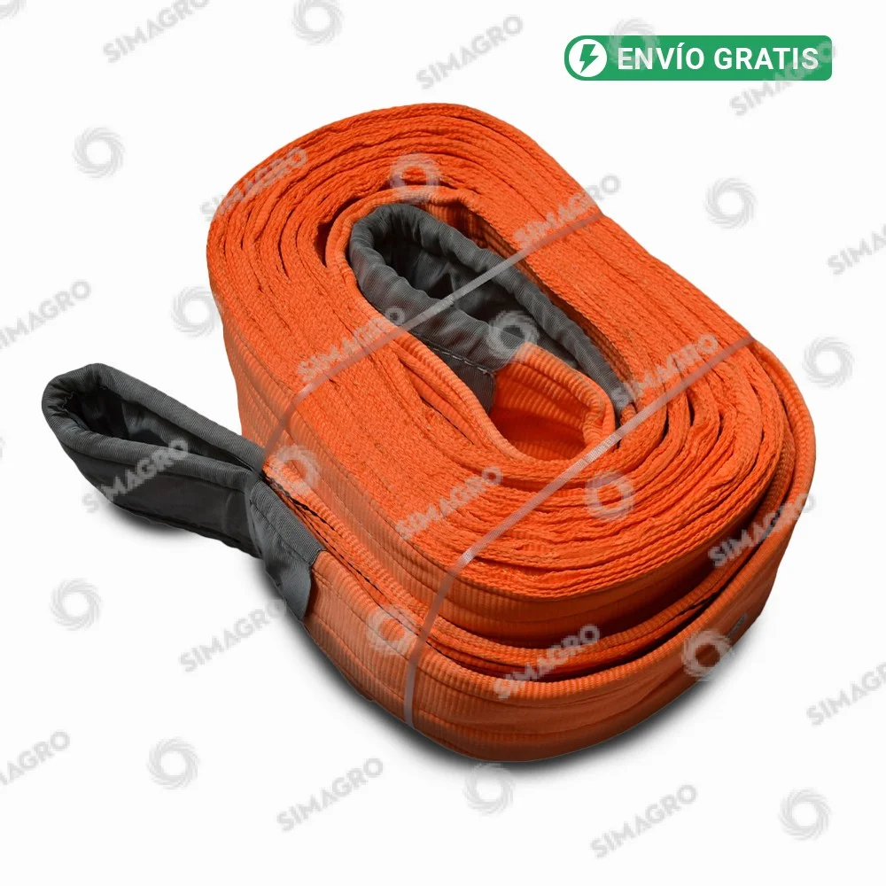 eslinga de carga eslinga 16 toneladas eslinga plana eslinga 8 metros eslinga de remolque eslinga para maquinaria eslinga agrícola